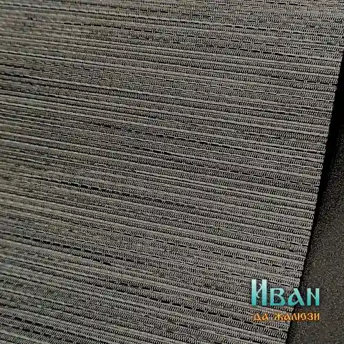 Корсо блэкаут тёмно-серый рулонные шторы